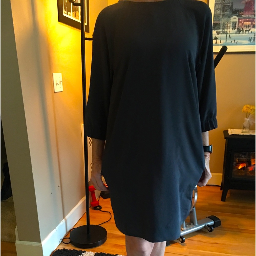 Prologue gray silky dress